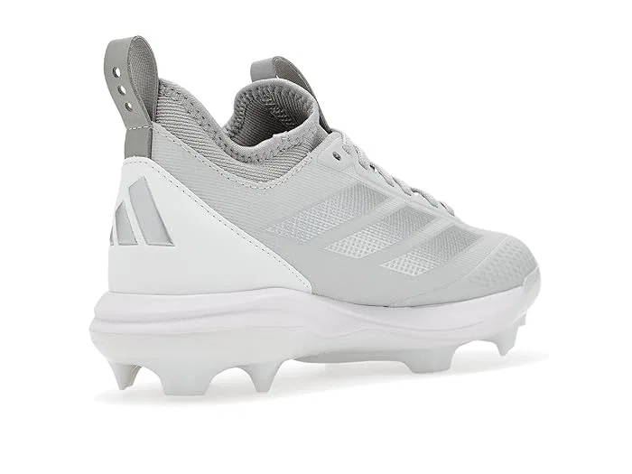 Бутсы бейсбольные Adizero Impact TPU 2.0 Adidas Kids, Team Light Grey/White/Silver Metallic — фото 4