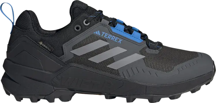 

Кроссовки Terrex Swift R3 GORE-TEX 'Black Blue Rush', черный, Серый;черный, Кроссовки Terrex Swift R3 GORE-TEX 'Black Blue Rush', черный