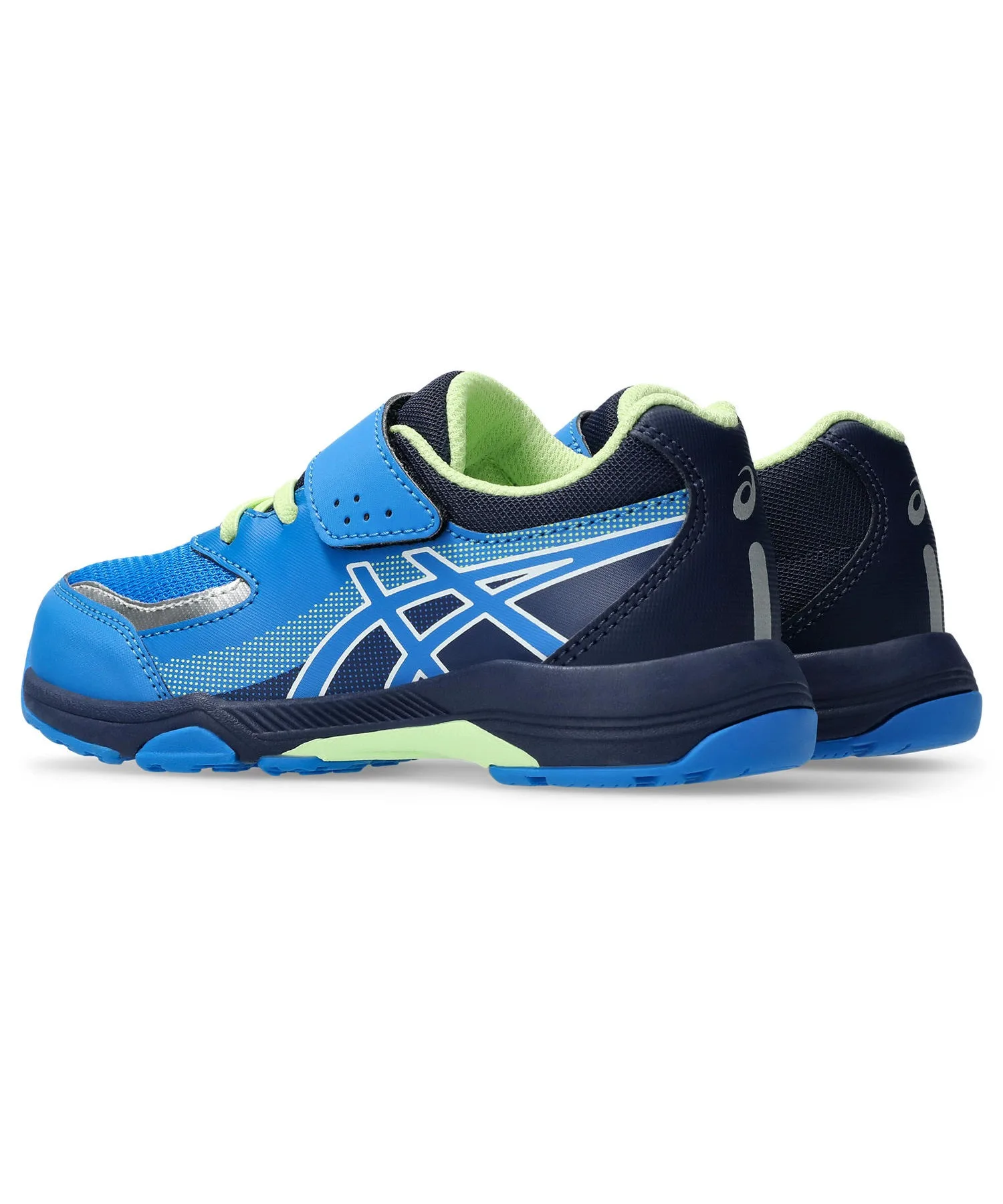 Детские кроссовки для бега с липучкой LAZERBEAM KG-MG ASICS черные — фото 2