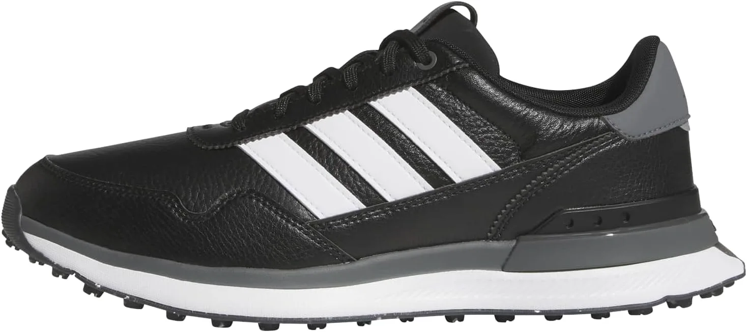 Мужские кожаные кроссовки Adidas S2g 26, черный/белый/серый