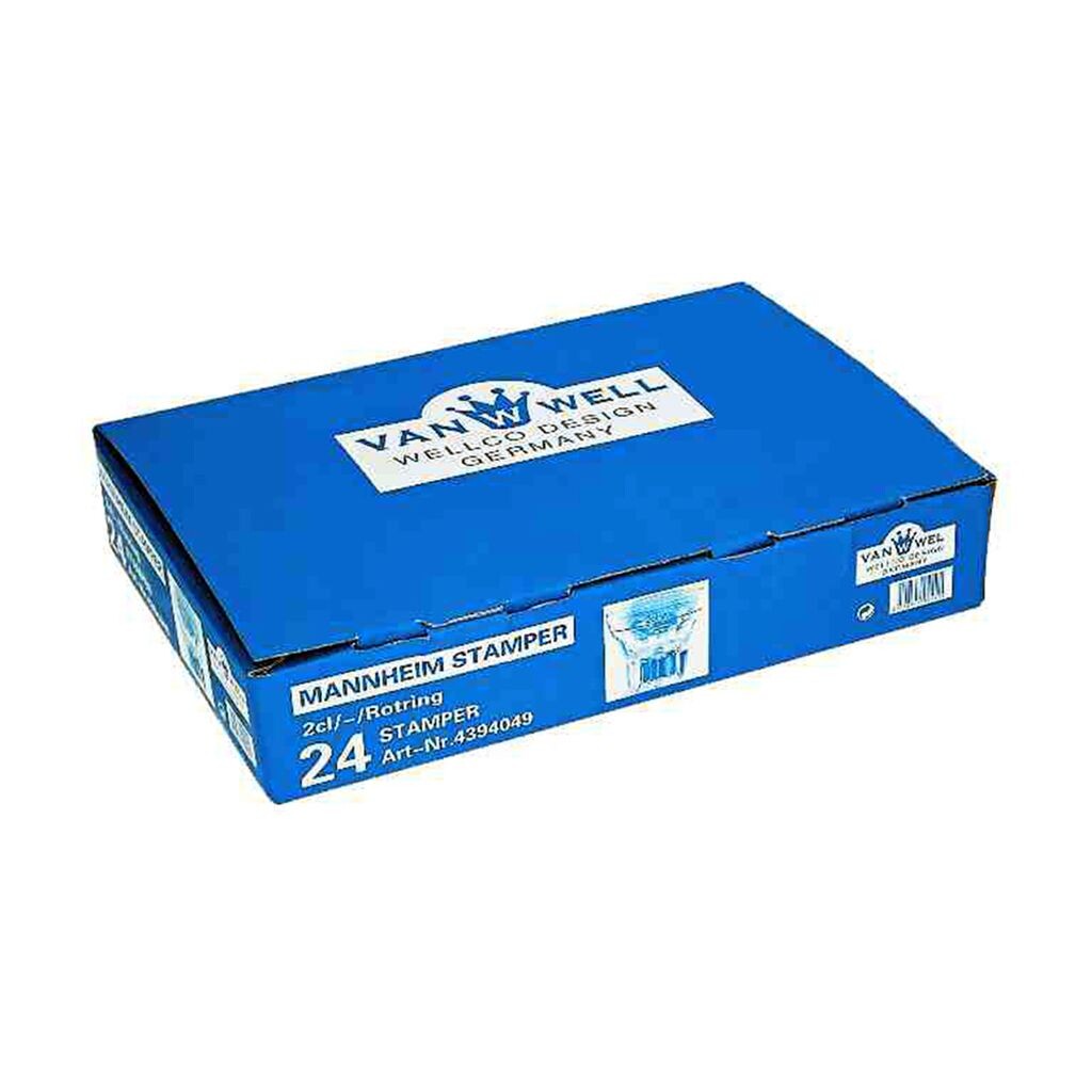 

Рюмки Gerd Van Well Stamper Mannheim 2cl с Rotring 24 шт Gerd van Well GmbH & Co. KG
