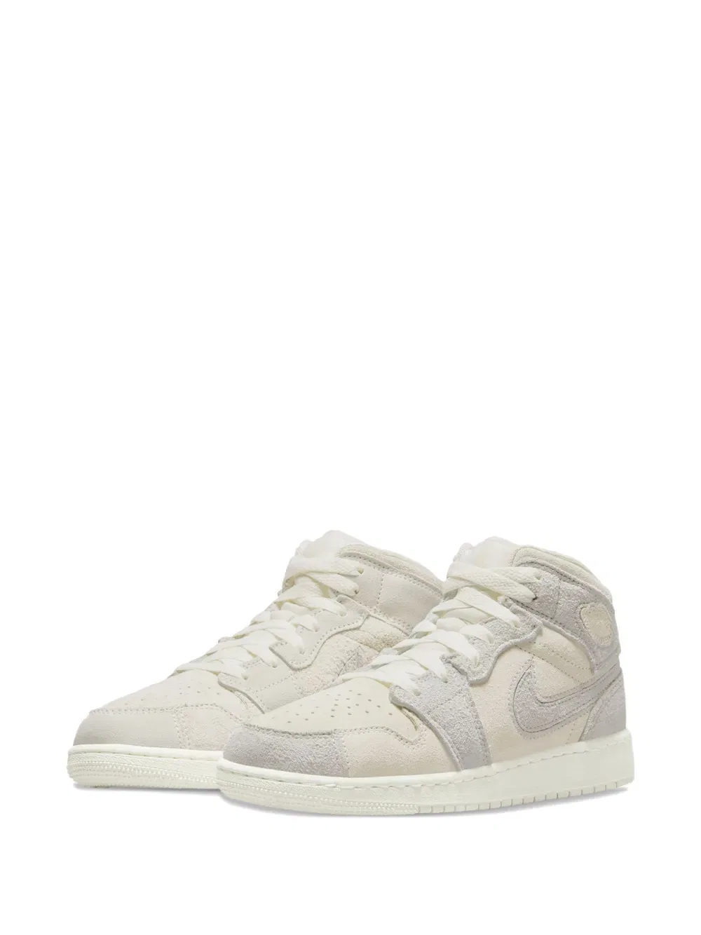Кроссовки Nike Air Force 1 Mid SE GS "Craft Pale Ivory" Jordan, нейтральный — фото 2