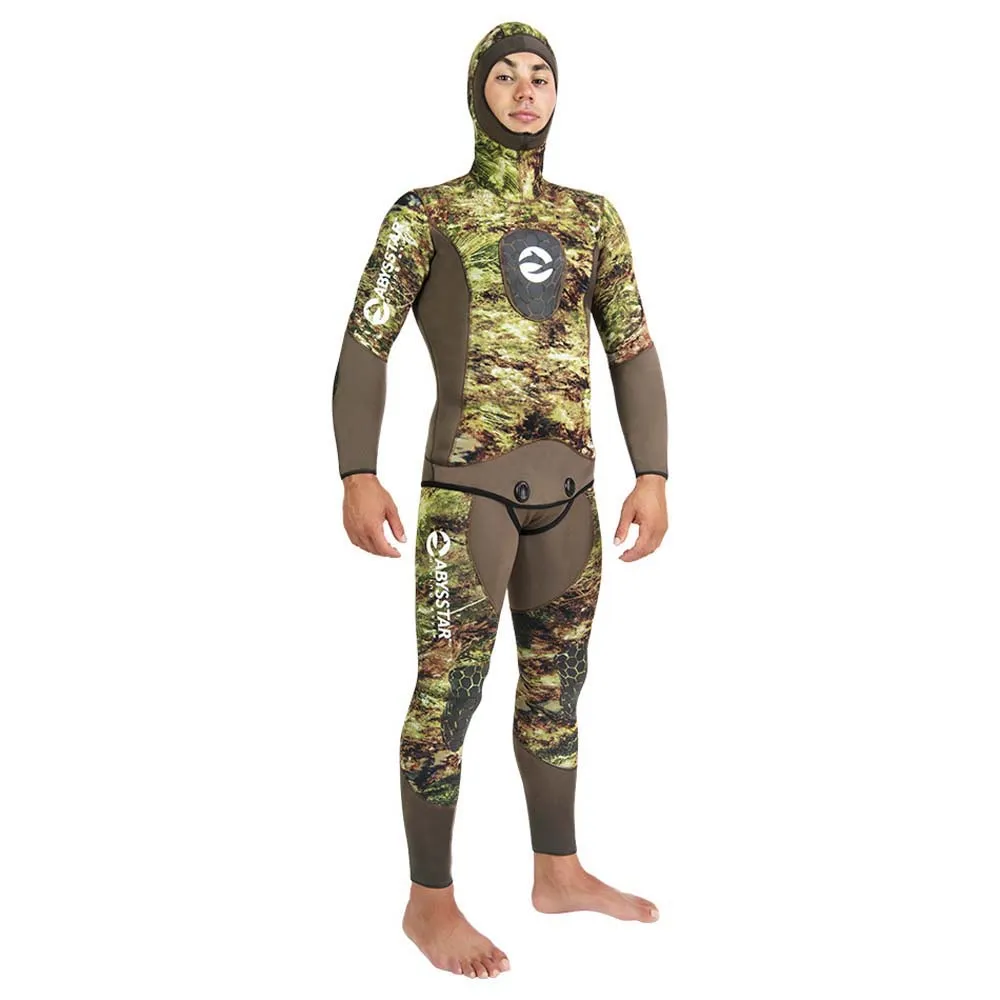 

Гидрокостюм для подводной охоты Abysstar Grouper Evo open Cell 5 mm, зеленый