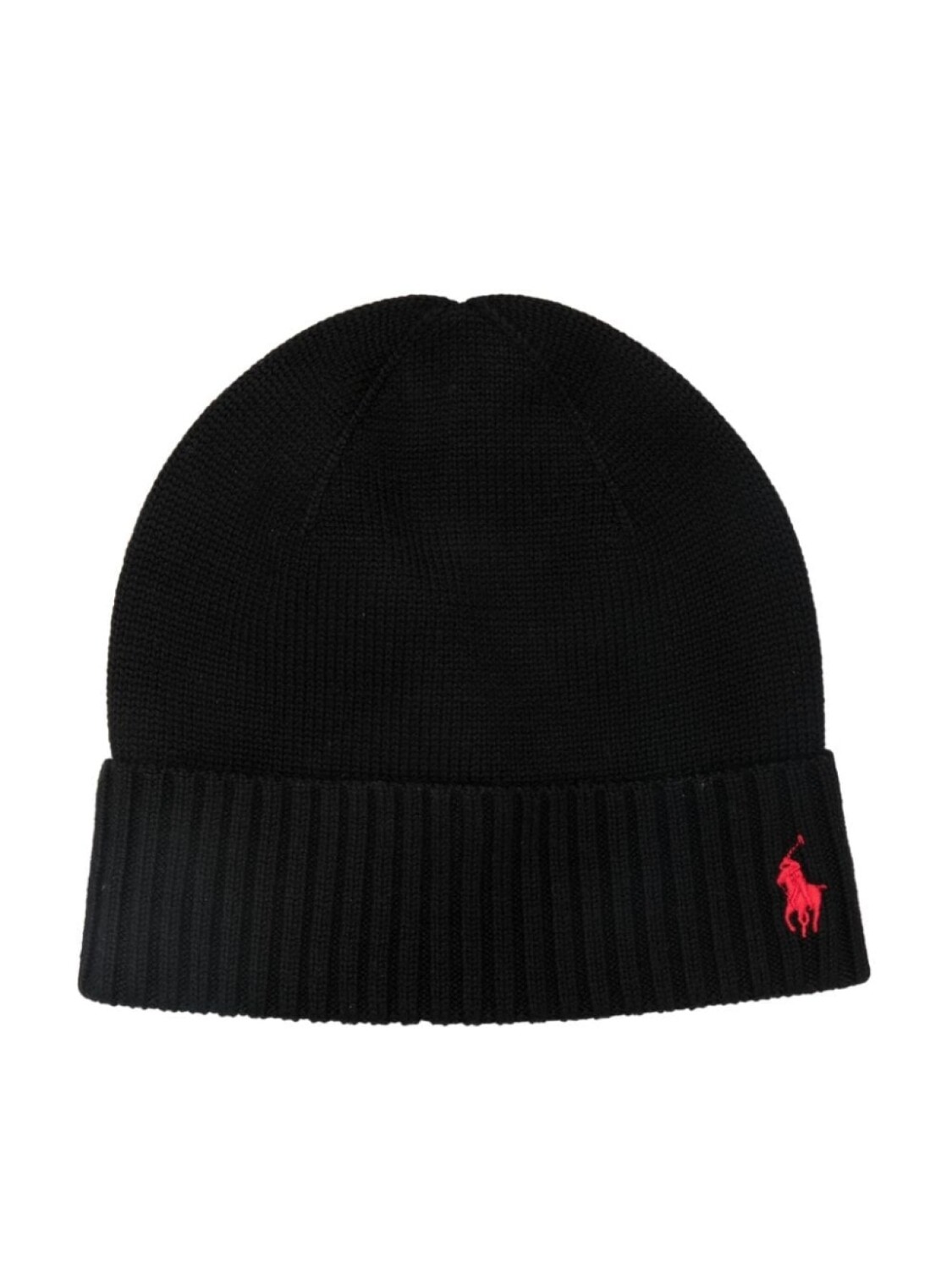 

Ralph Lauren шерстяная шапка бини с вышитым логотипом, черный