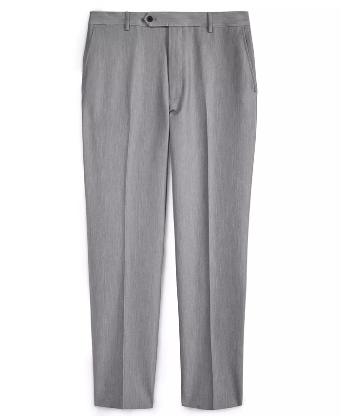 

Мужские классические брюки Modern-Fit Performance Stretch для высоких и полных Nautica, серый