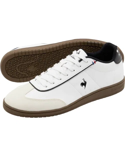 Унисекс кроссовки Le Coq Sportif LCS Гале III чёрно-белые