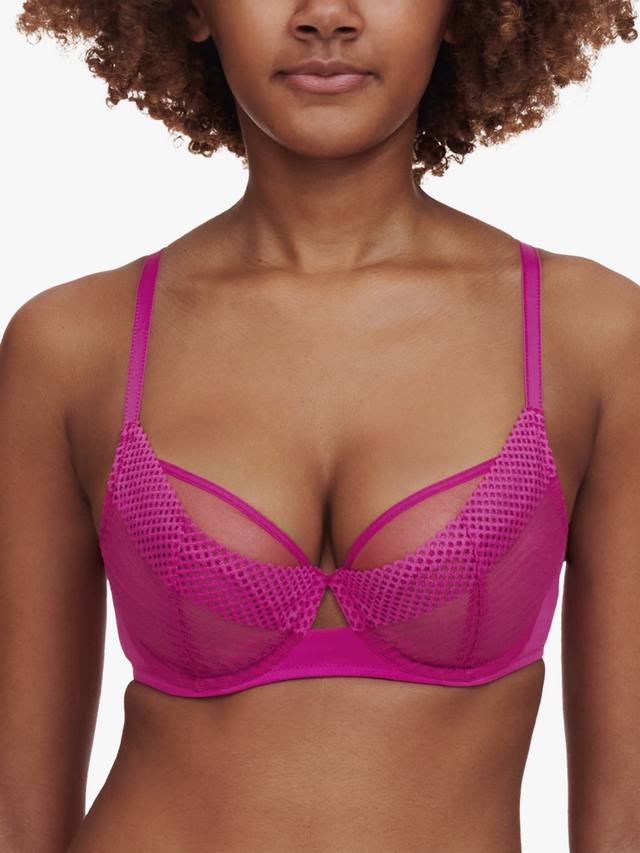 

Бюстгальтер Play Full Cup на косточках Chantelle, Fuchsia Pink