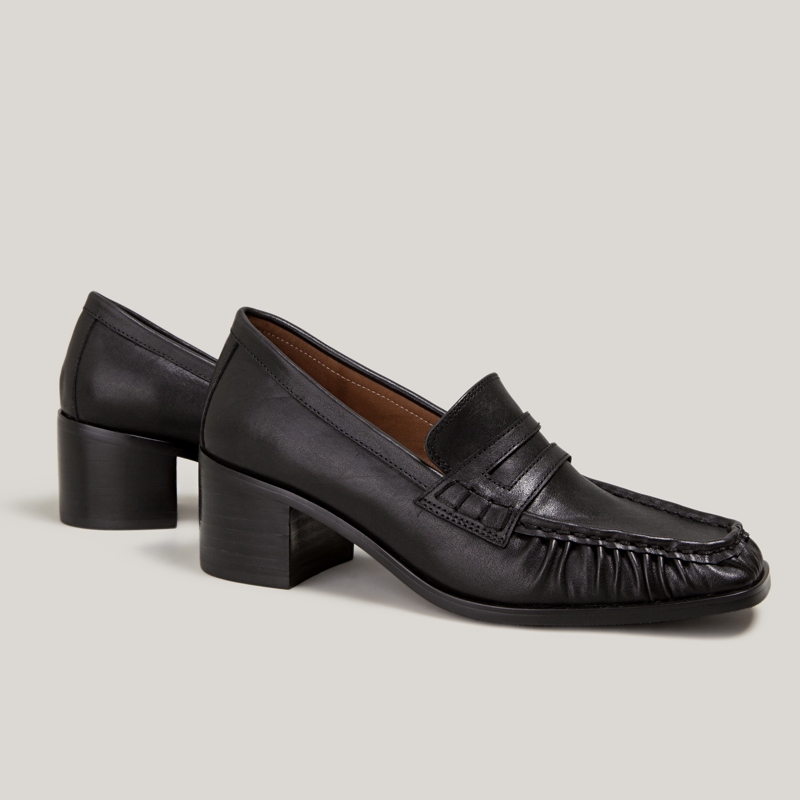 SHOEMAKER QUEEN Лоферы женские чайно-умбристые, цвет Tea Brown Umber — фото 4