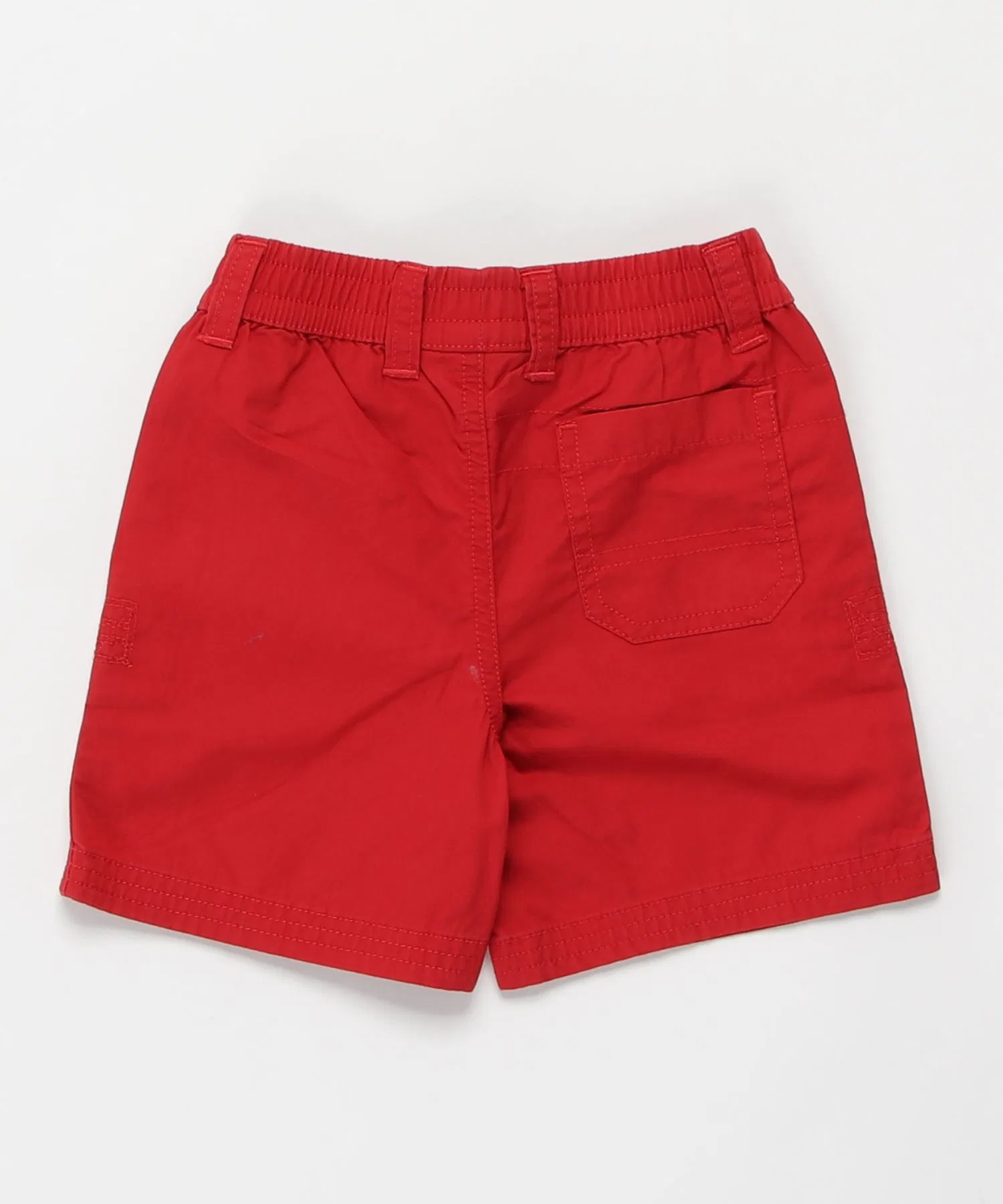 Детские хлопковые шорты POLO RALPH LAUREN красные — фото 4