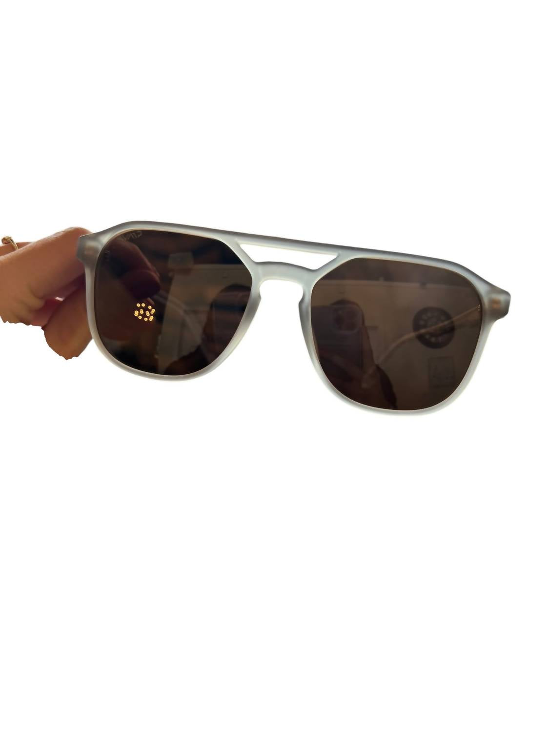 

Мужские солнцезащитные очки Hunter в сером/коричневом цвете WMP Eyewear
