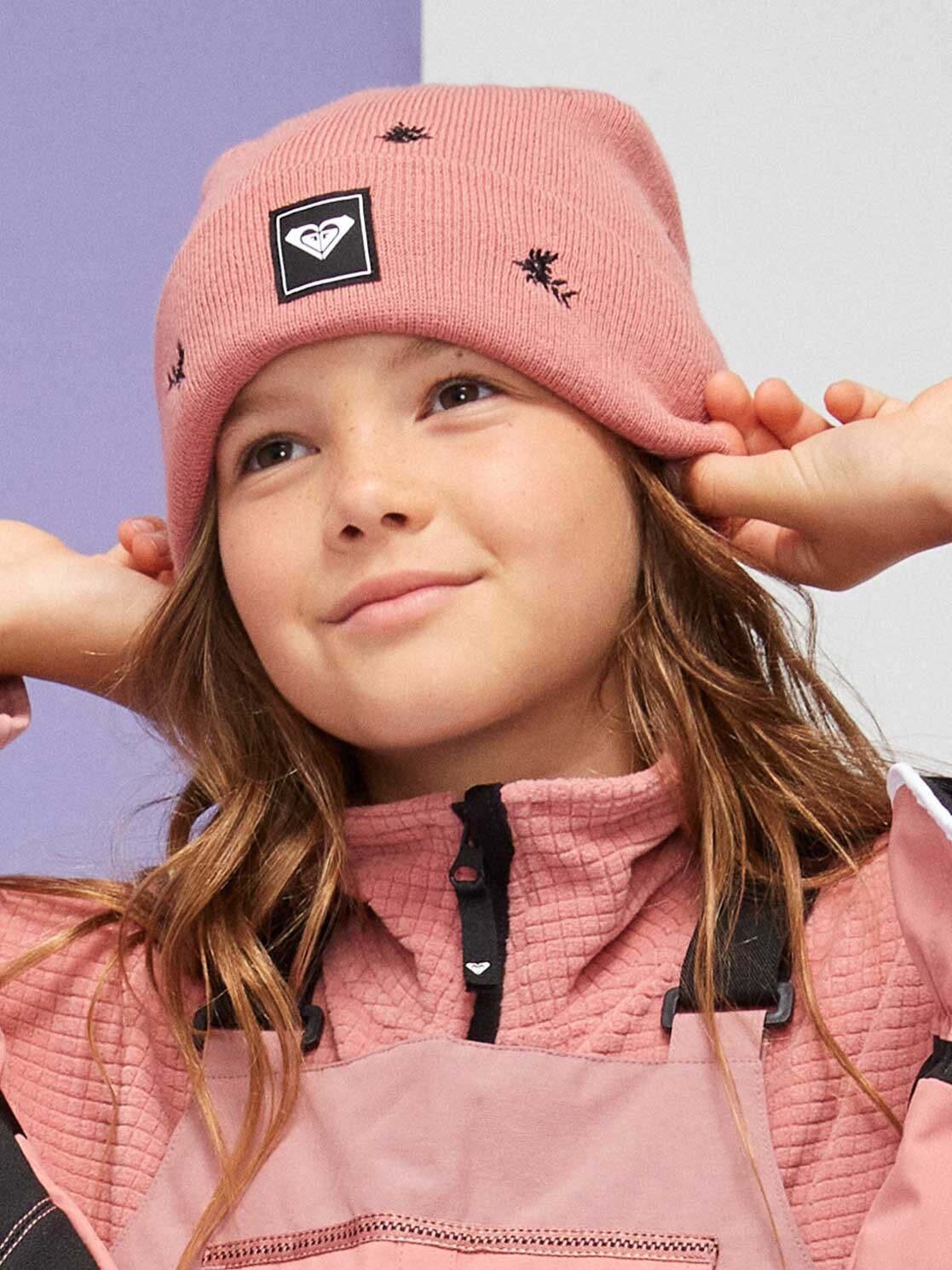 

Шапка Roxy HEDDA GIRL BEANIE, розовый