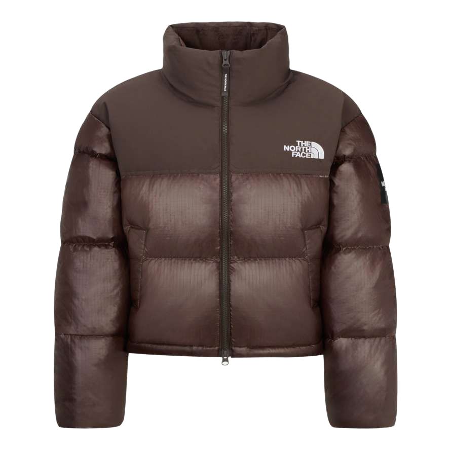 

THE NORTH FACE Женская пуховая куртка Nuptse коричневая, Brown