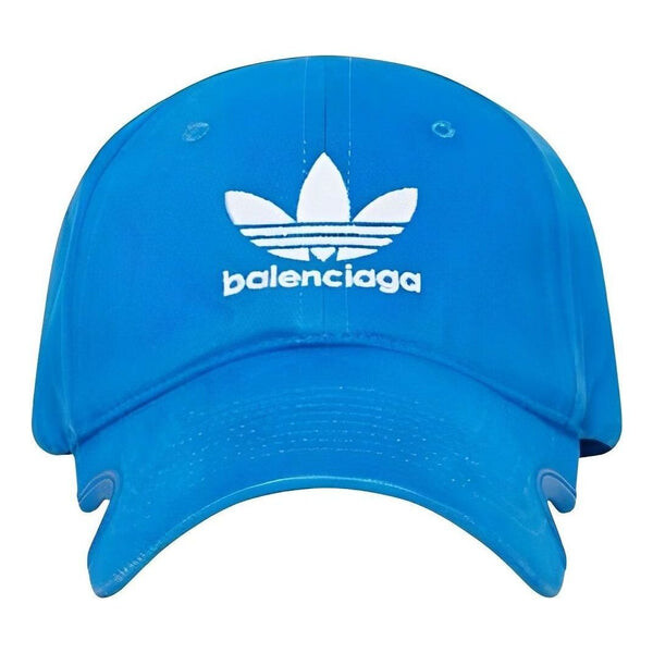 

Бейсболка x adidas trefoil logo cap 'blue white' Balenciaga, синий