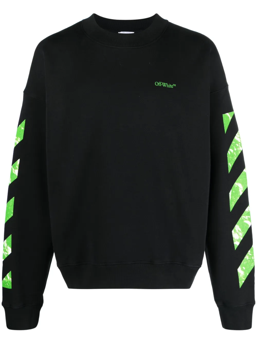 

Толстовка с полосками Diag OFF-WHITE, черный