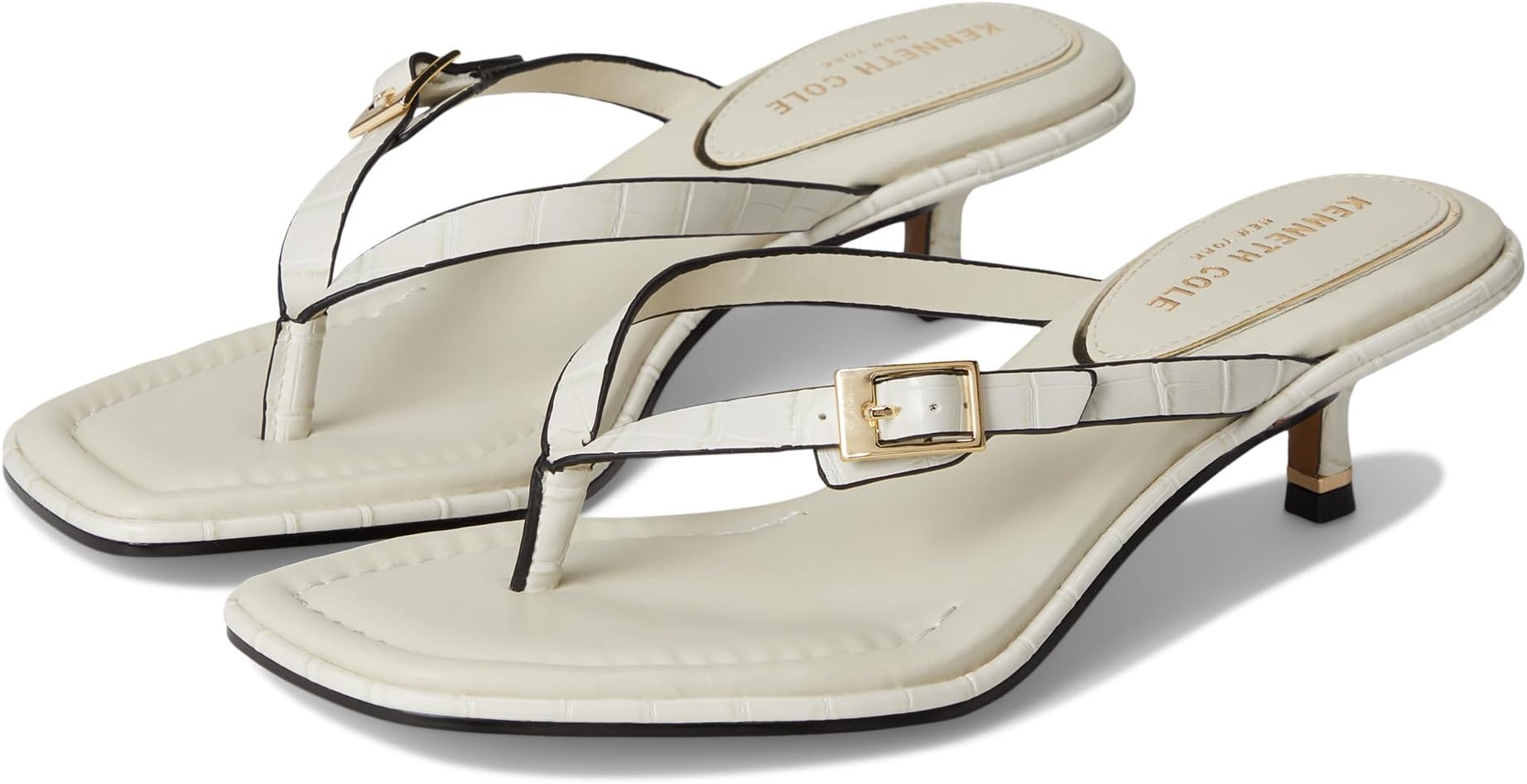 Сандалии Kenneth Cole New York Gillie, цвет Cream Croco