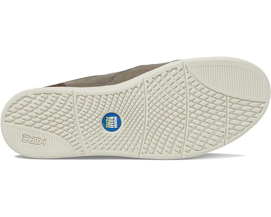 Лоферы Nunn Bush City Walk Canvas Moc Toe Slip-On, цвет Cement — фото 3
