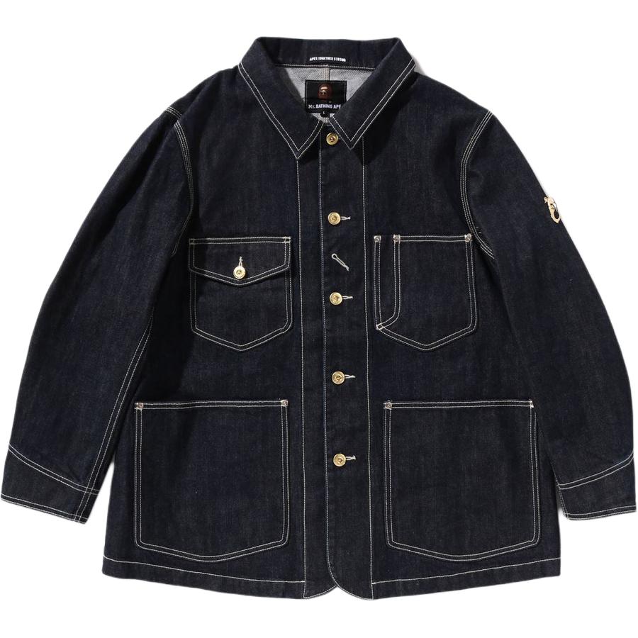 

A BATHING APE Куртка унисекс черная, Marine Blue