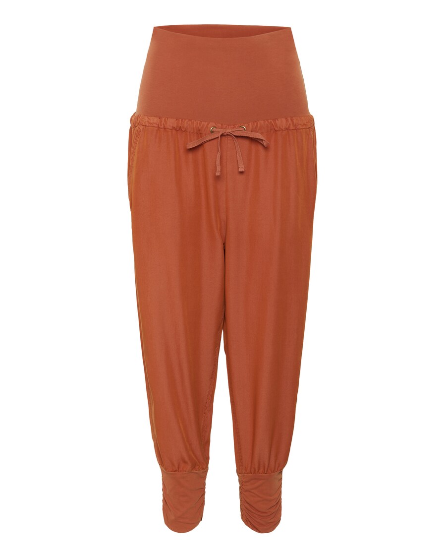 

Зауженные брюки-шаровары Cream Linee, темно-оранжевый