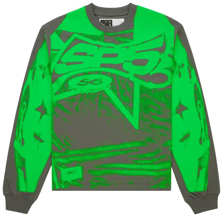 

Футболка с длинным рукавом Sp5der Sp5 Winners, серый