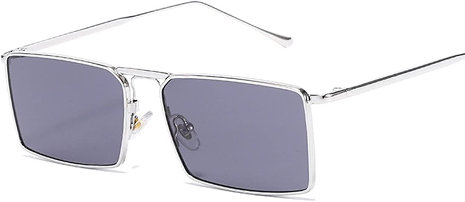 

GAOXIN — модные декоративные солнцезащитные очки в маленькой оправе для мужчин и женщин, для использования на открытом воздухе, на пляже и в отпуске (Цвет: E, Размер: Средний), E