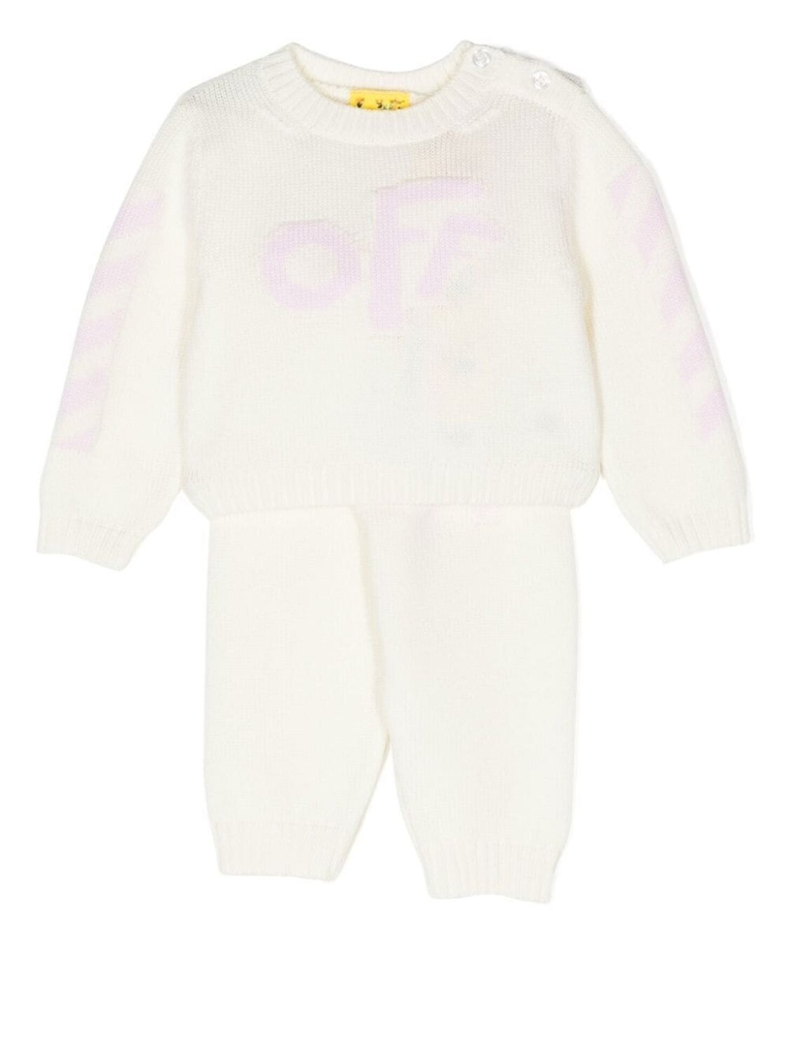 

Комплект Off-White Kids Diag, белый
