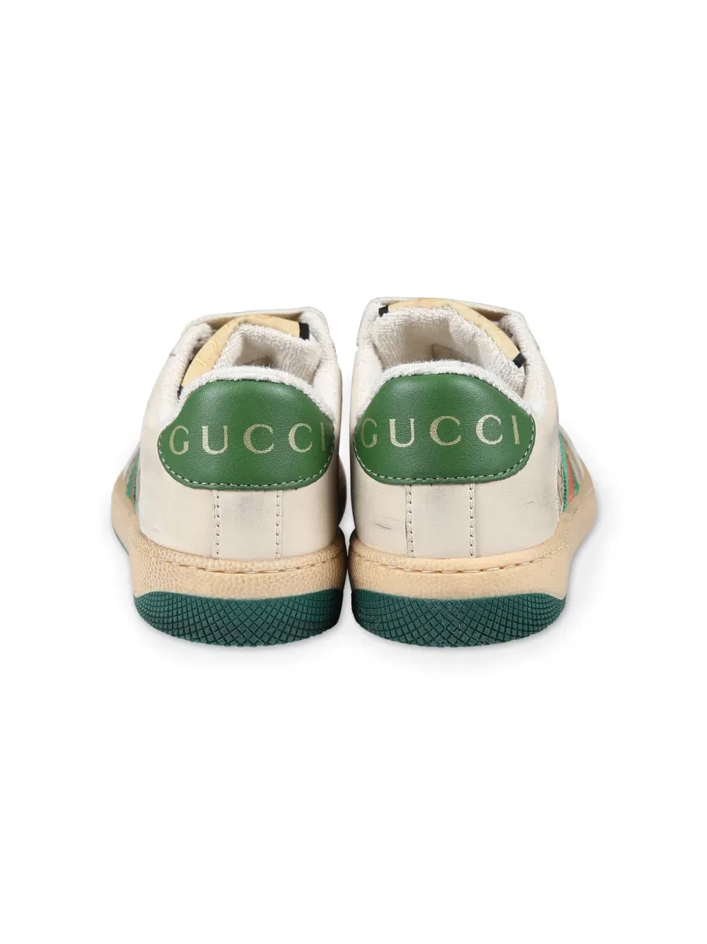 Низкие кроссовки Screener Gucci Kids, нейтральный — фото 4