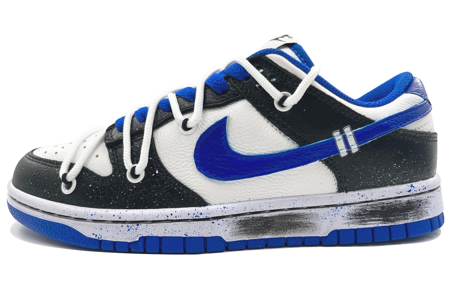 

Кроссовки Nike Dunk Skateboarding Shoes Unisex Low-top Blue, синий