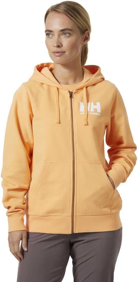 

Толстовка Helly-Hansen женская Hh Logo Full Zip Hoodie 2.0 Helly Hansen, 316 Miami Peach