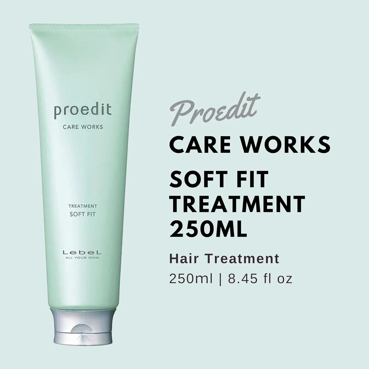 Средство для ухода за волосами «Proedit Care Works New Hair Ttreatment Soft Fit» от Lebel, 250 мл Lebel — фото 2