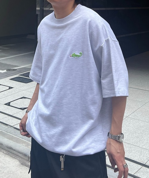 

Футболка унисекс оверсайз с вышивкой и завязками Labordi