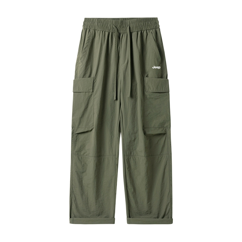 

Кargo-брюки Unisex Moderate Jeep, зеленый[thickened]