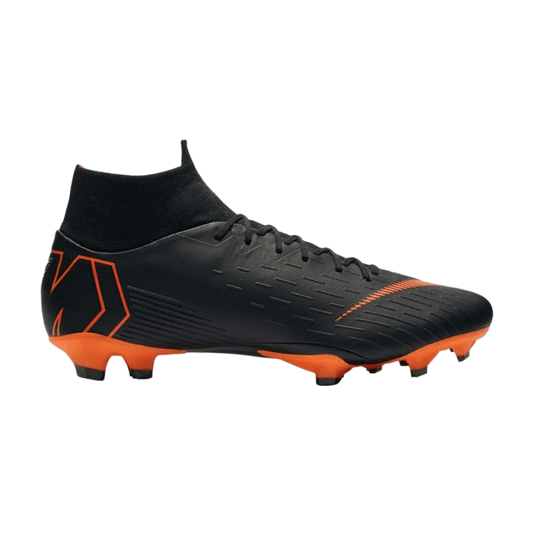 

Кроссовки Superfly 6 Pro FG 'Black Total Orange', черный
