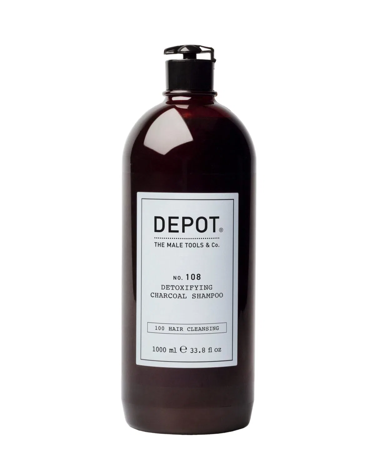 Детокс-шампунь Depot No.108 Detoxifying Charcoal Shampoo, 1000 мл Depot