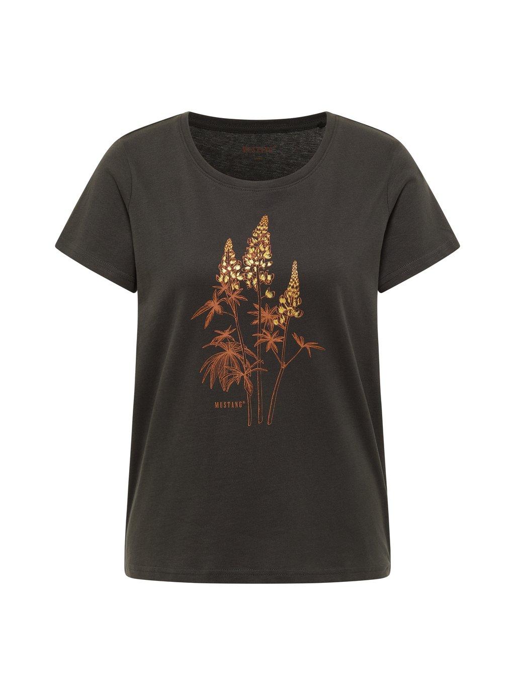 

Футболка с принтом Mustang, черный