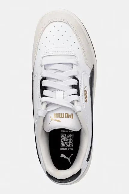 Кроссовки детские Puma Shuffle Downtown Lo OG Jr, белый — фото 4