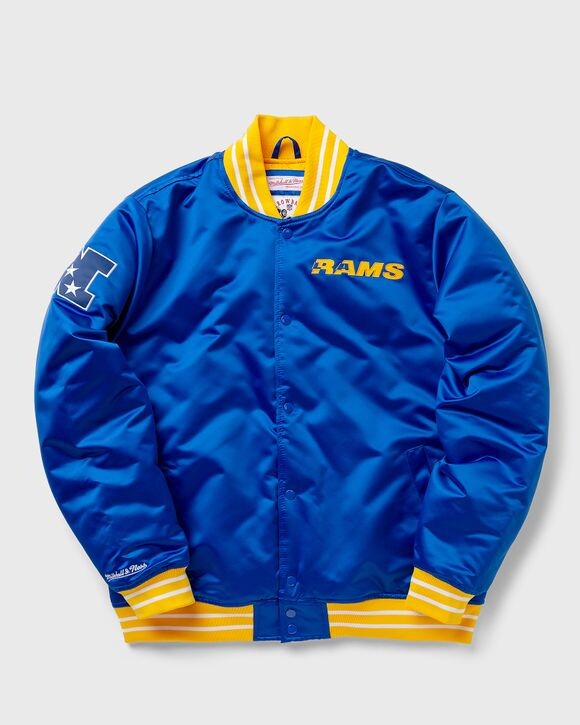 

Куртка Mitchell & Ness Nfl Heavyweight Satin Jacket Los Angeles Rams, цвет royal