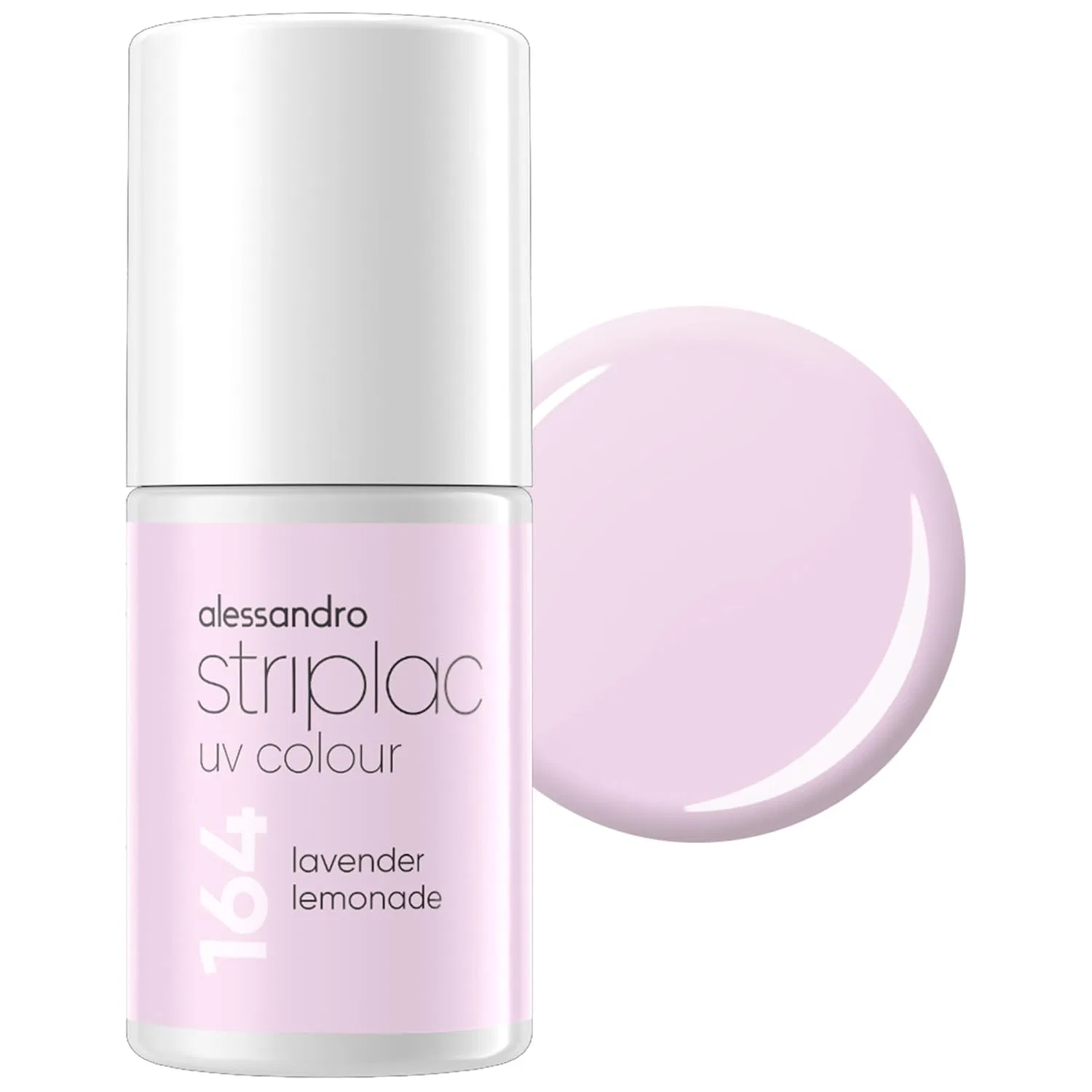 УФ-лак для ногтей «Striplac Lavender Lemonade» от alessandro Alessandro, Pastel Purple
