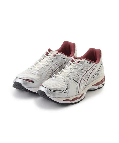 Мужские кроссовки GEL-KAYANO 12.1 ASICS для бега бордовые