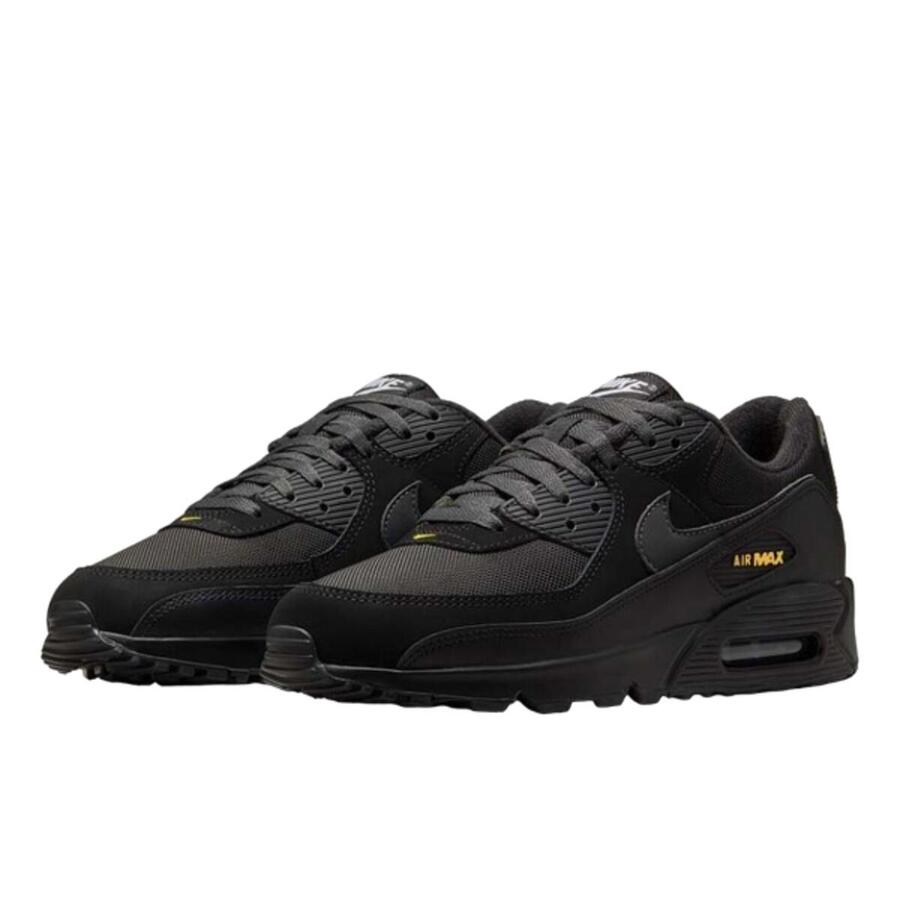 NIKE Кроссовки Air Max 90 Black Speed Yellow — фото 2