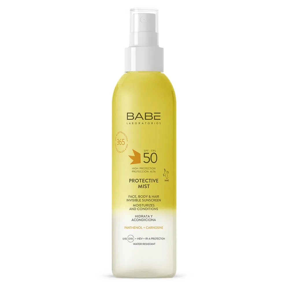 Солнцезащитный спрей-мист «Protective Mist SPF 50» от Laboratorios Babé Laboratorios Babe