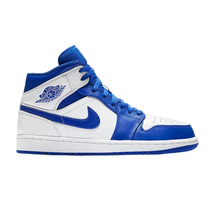 

Кроссовки Air Jordan 1 Mid 'Hyper Royal', синий