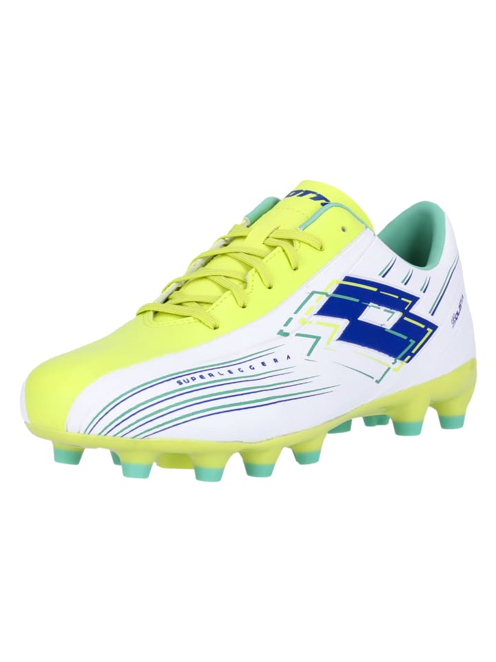 

Lotto Футбольные бутсы Solista 700 VIII FG в расцветке BPB All White/Surf The Web/Sunny Lime