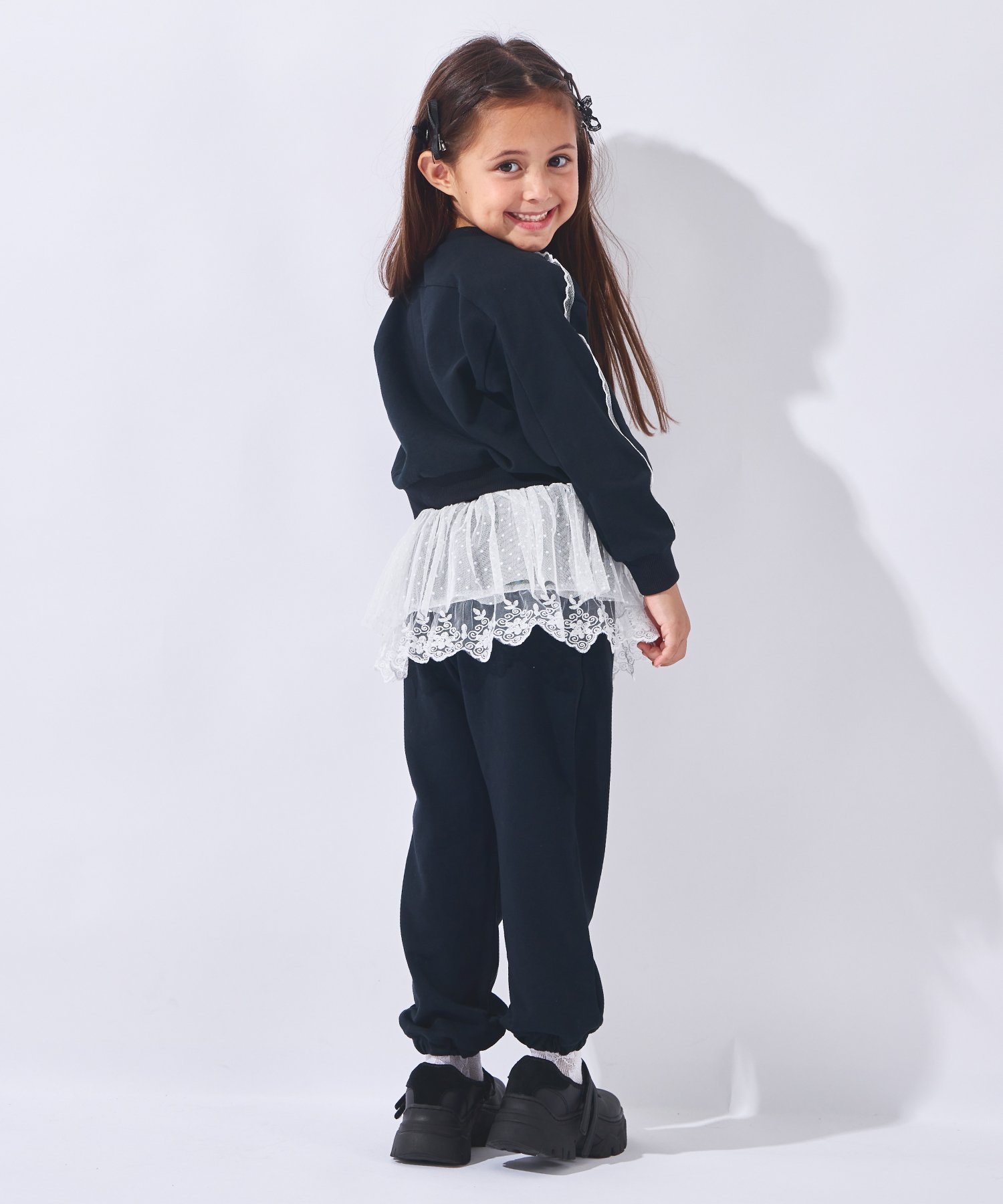 Укороченная толстовка Ever Closet, Black Navy — фото 2