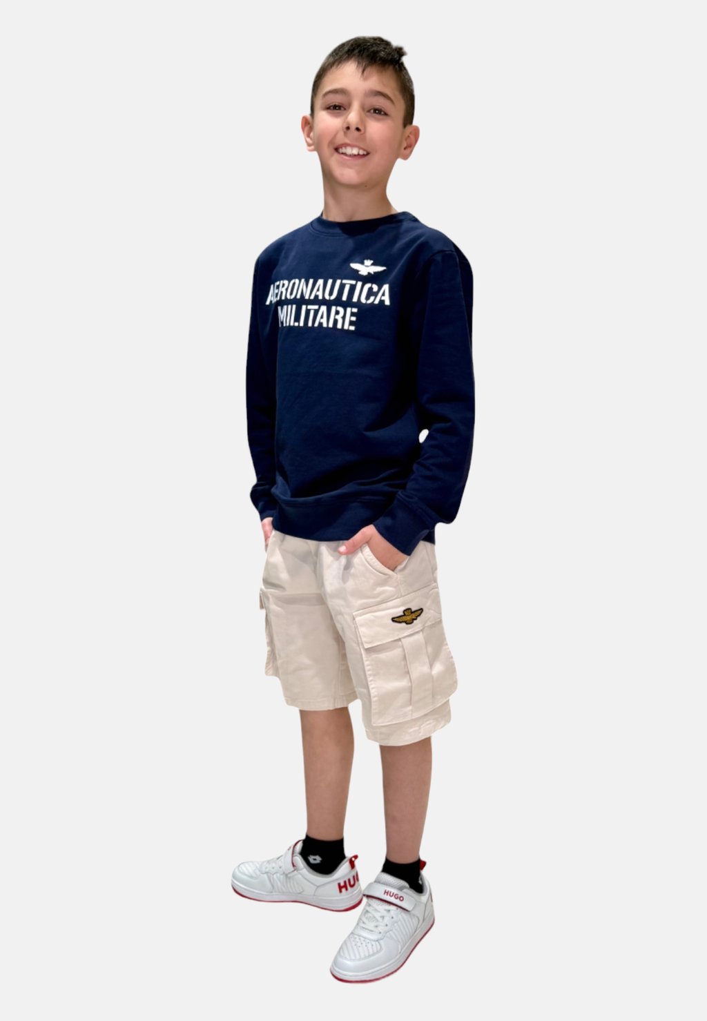 

Толстовка AERONAUTICA MILITARE, синий
