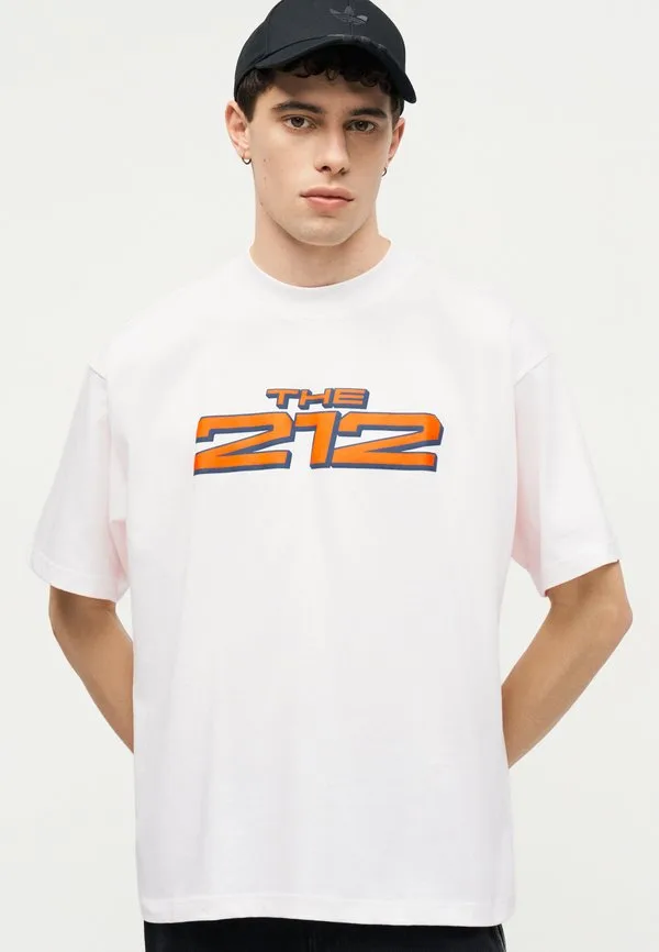 Футболка с принтом ny city Adidas Originals, White/Collegiate Royal — фото 4