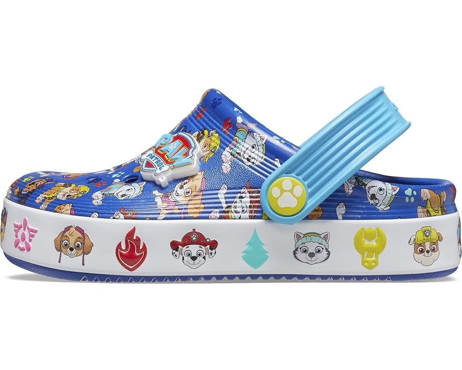 Сабо Crocs Kids Paw Patrol Off Court Clog, синий — фото 4