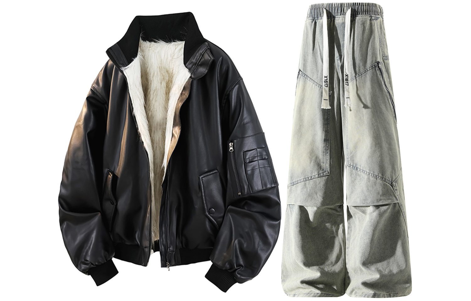 

Повседневная спортивная одежда Unisex с лацканом Lapel Moderate X1617, черный top+желтый mud pants