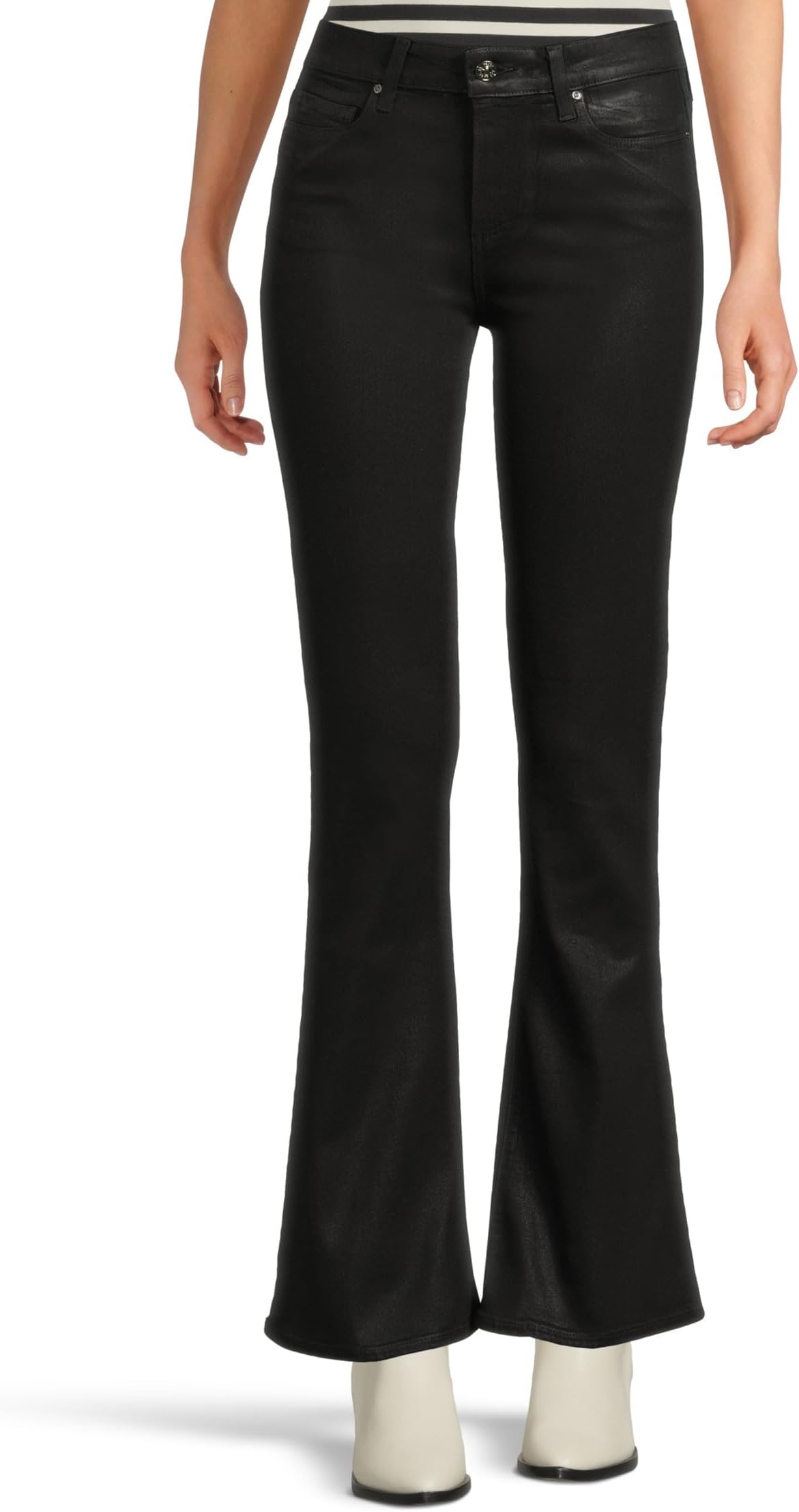 

Джинсы Paige High Rise Laurel Canyon 32In, цвет Black Fog Luxe Coating