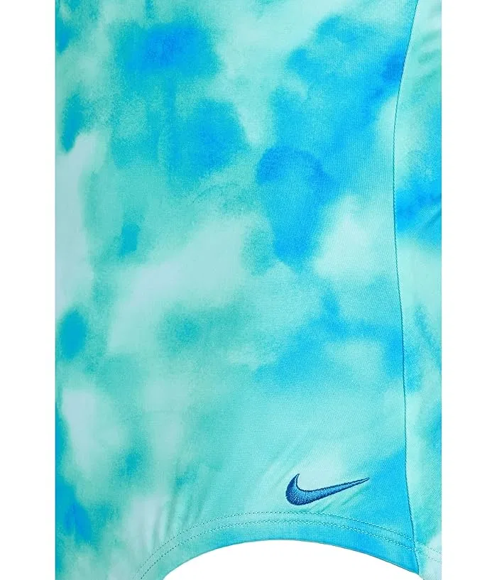 Купальник слитный Aquatic Awe U-Back Nike Kids, Bleached Turquoise — фото 3