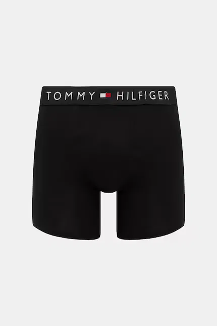 Боксеры хлопковые 3 шт Tommy Hilfiger, черный — фото 2